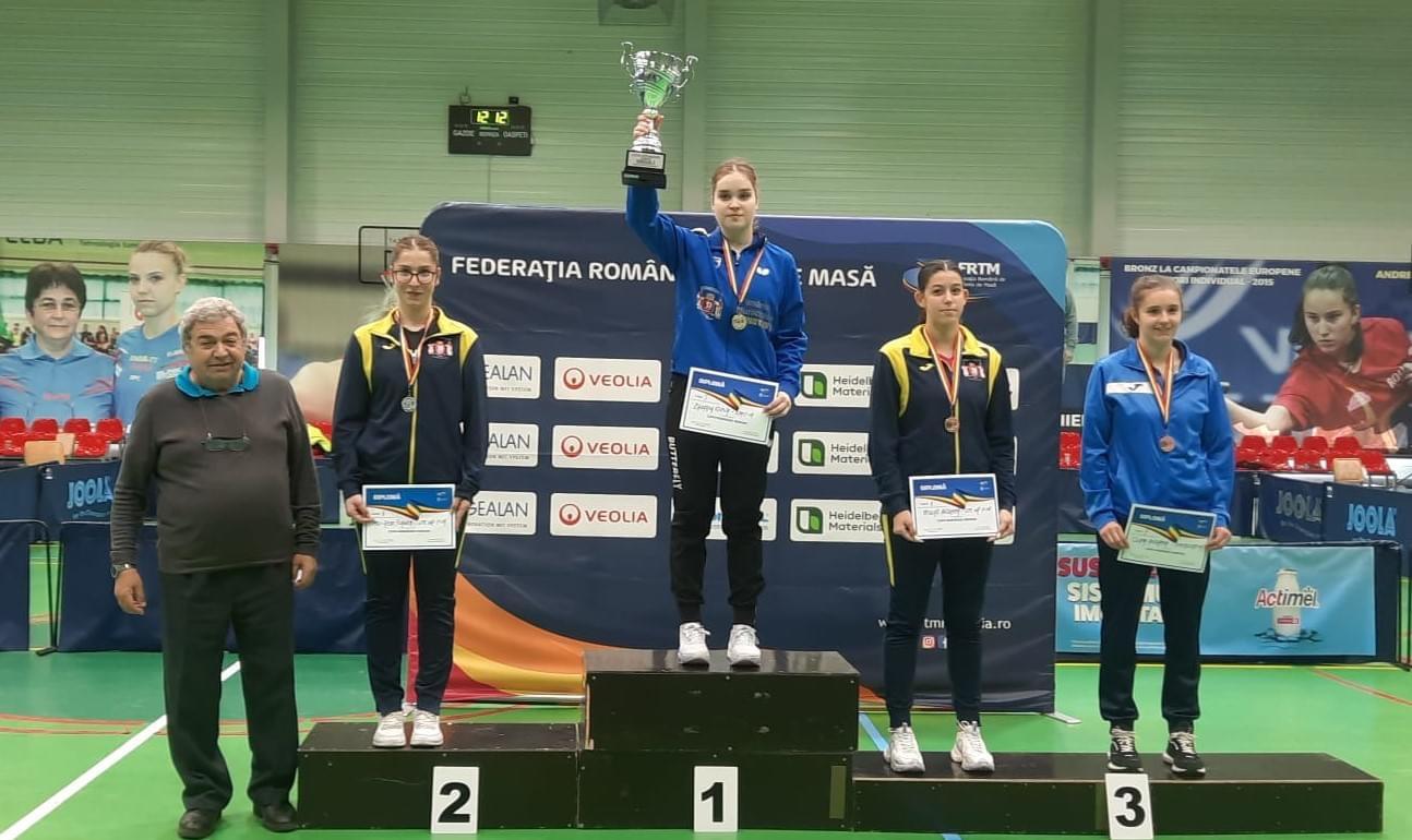 Ce performanță! Elena Zaharia a câștigat două medalii de aur la Cupa României