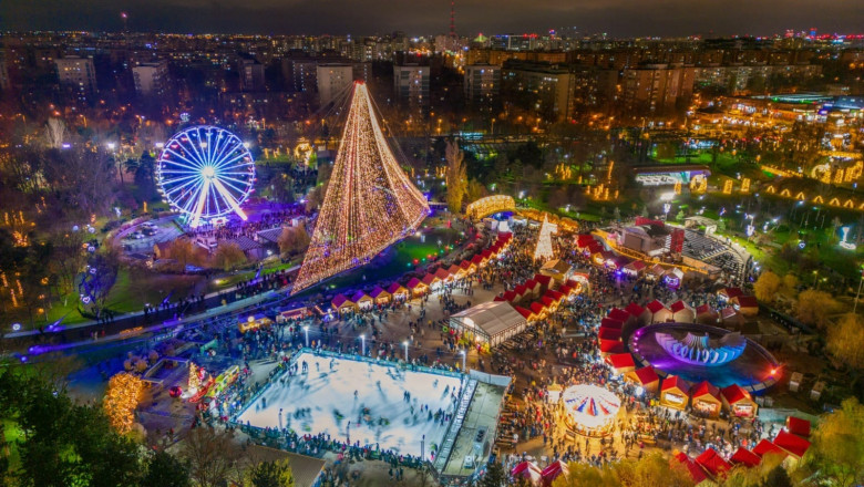 Primul târg de Crăciun din București se deschide miercuri