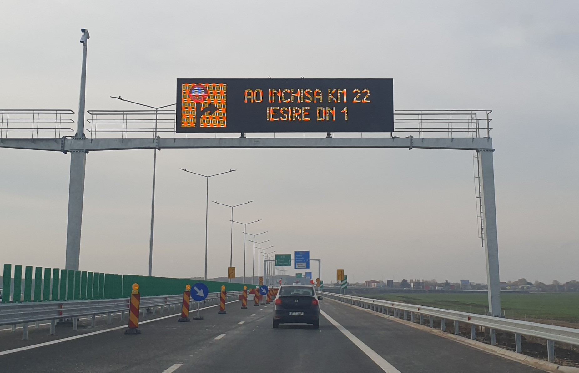 Aceasta este cea mai nouă autostradă a României. Dar și cea mai scurtă