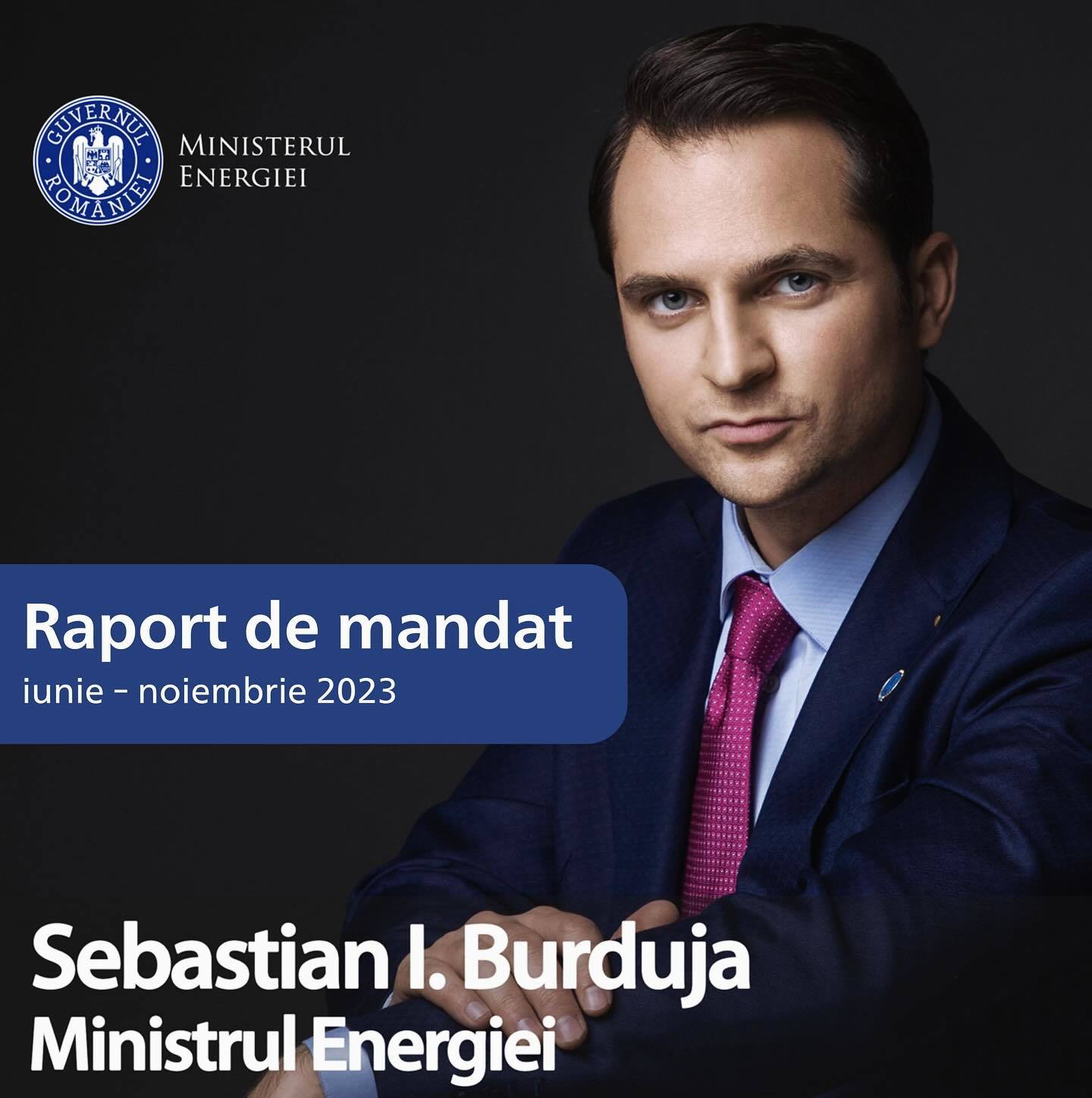 Ministrul Energiei îşi prezintă raportul de mandat pentru perioada iunie-noiembrie, menţionând relansarea proiectului Tarniţa-Lăpuşteşti, accelerarea programului civil nuclear românesc şi listarea Hidroelectrica – DOCUMENT