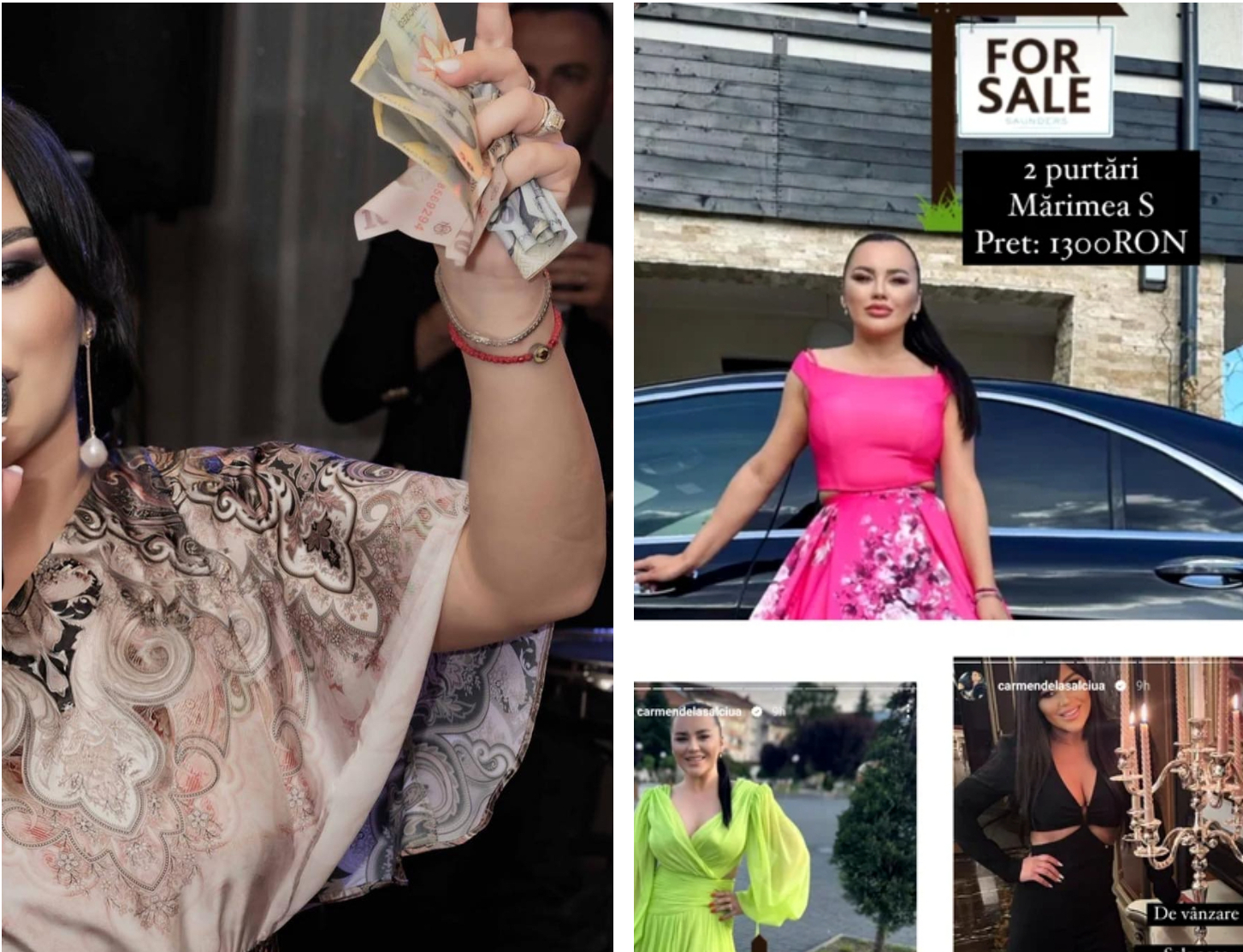 Cântăreața care își vinde hainele pe internet deși face mii de euro pe seară. Din ce motive recurge la un asemenea gest!