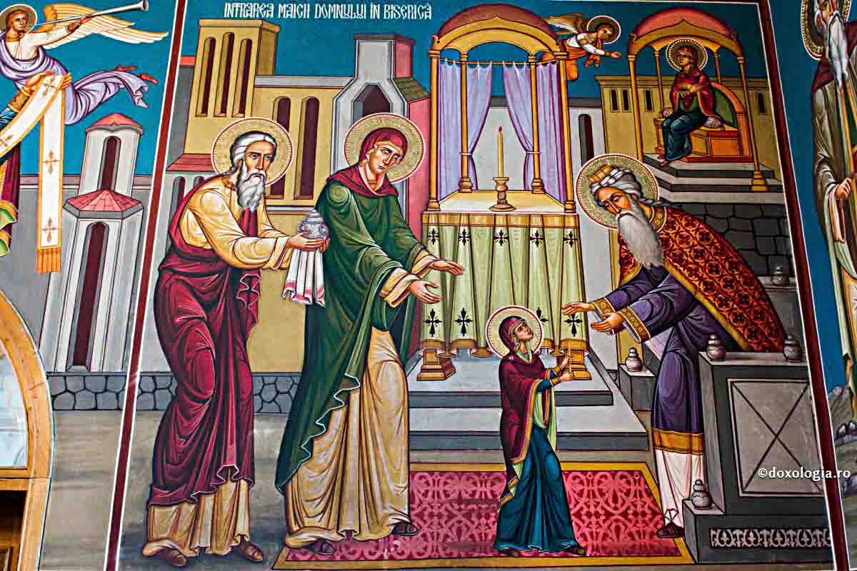 Calendar ortodox 21 noiembrie 2023. Intrarea Maicii Domnului în Biserică, sărbătoare mare