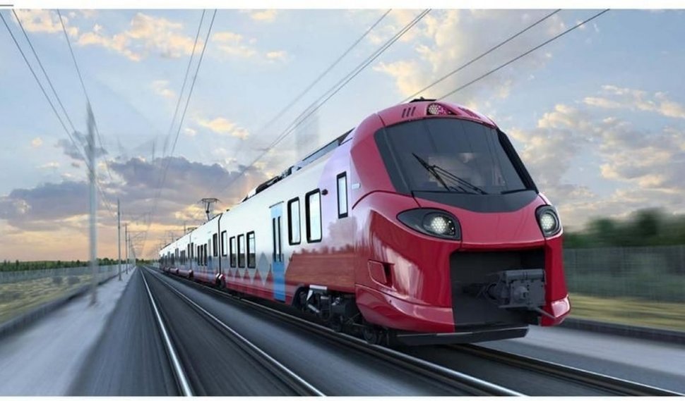 Orașele prin care va circula primul tren electric cumpărat de România în ultimii 40 de ani