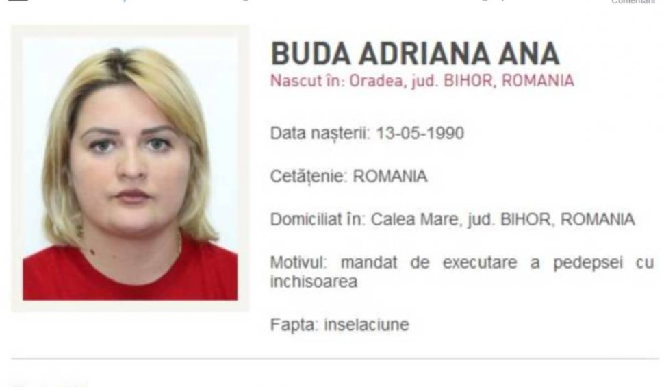 Ea este românca dată în urmărire națională pentru că a cumpărat ceapă de 120.000 de euro și nu a plătit-o