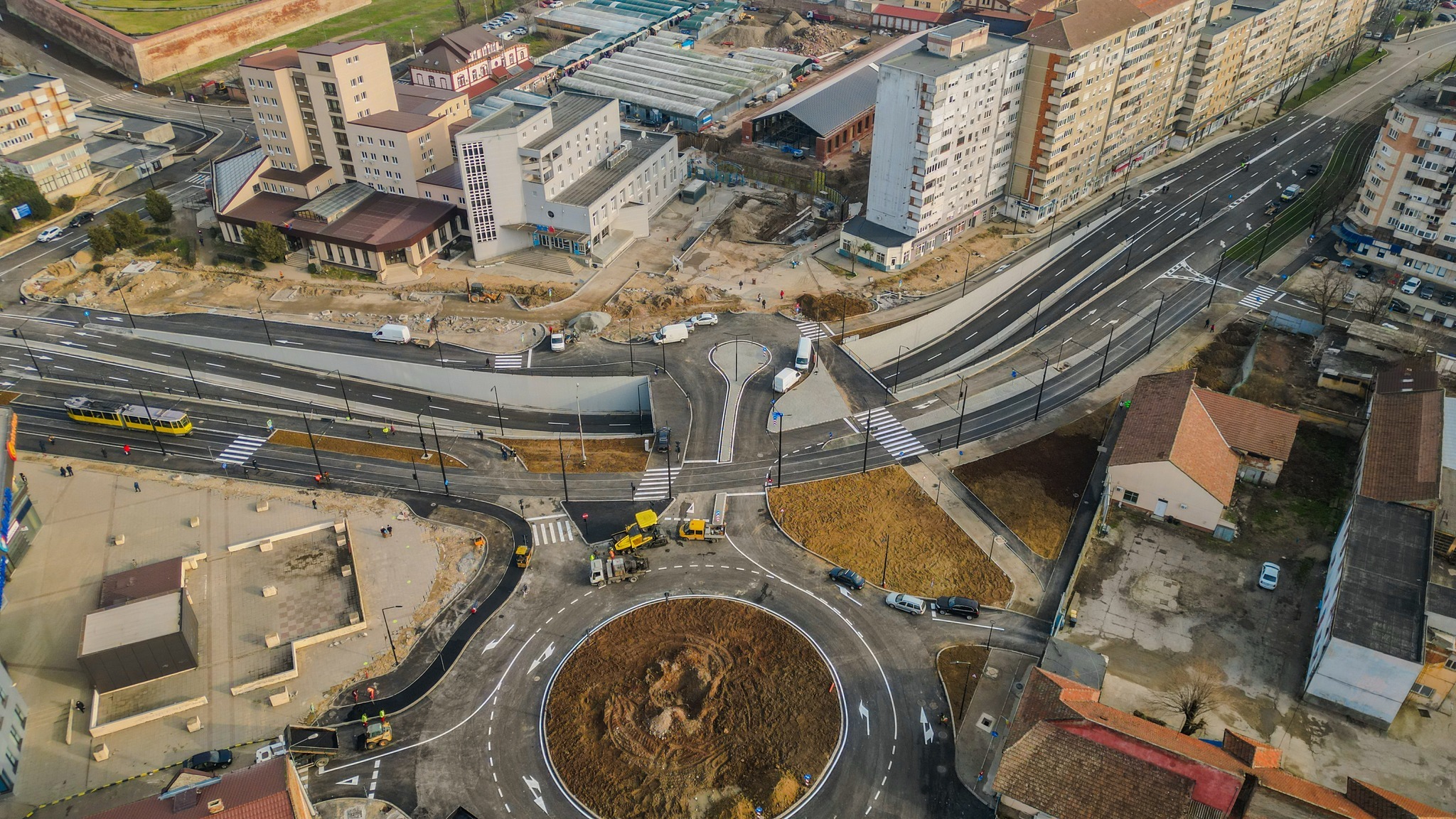 Şapte pasaje construite în centrul municipiului Oradea, deschise traficului. Una dintre cele mai mari lucrări realizate în oraş în ultimii 30 de ani – FOTO