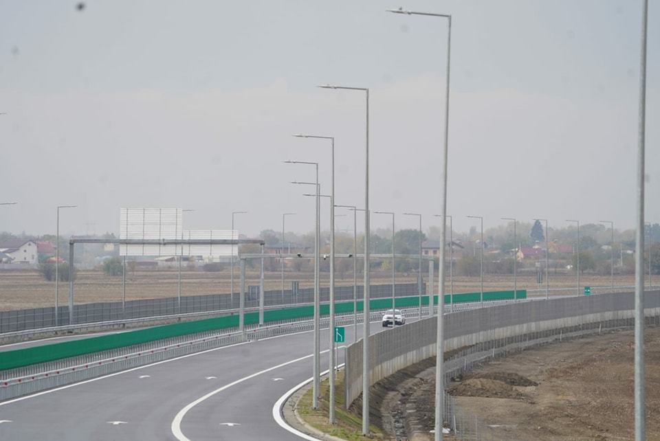 Ministrul Grindeanu anunță că s-a deschis circulaţia pe încă aproape 9 kilometri ai Autostrăzii de Centură