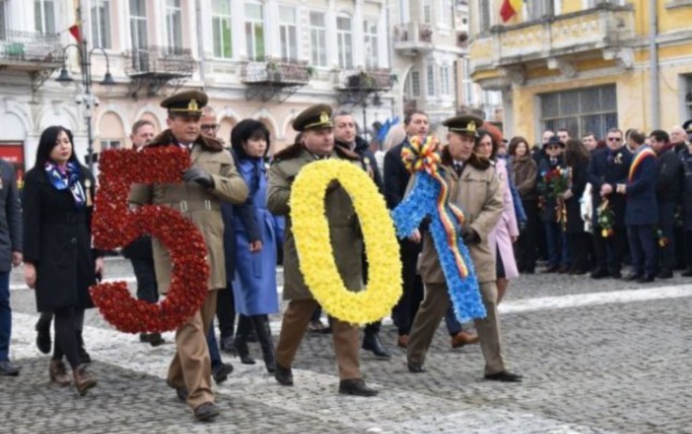 La Botoșani s-au sărbătorit 501 ani de la Marea Unire din 1918