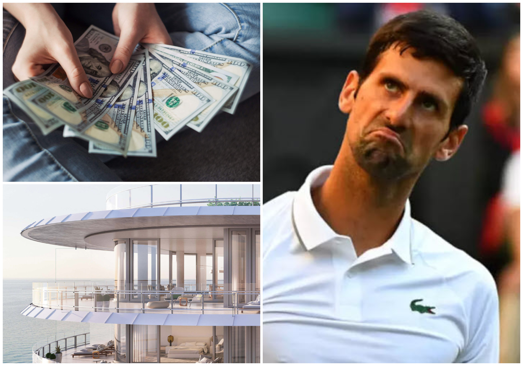 Djokovic a câștigat cei mai mulți bani din istoria tenisului și totuși are conturile goale! Ce a făcut cu 175 milioane de dolari