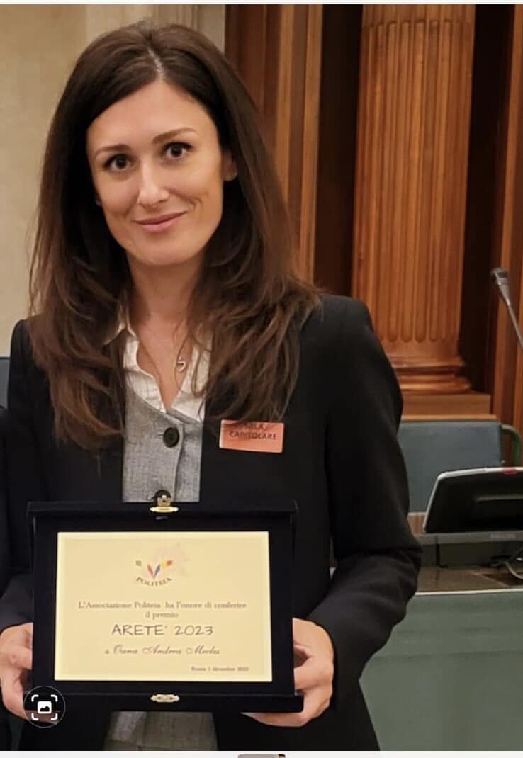 România de bine: Judecătoare din Italia de origine română, distinsă cu Premiul Areté 2023