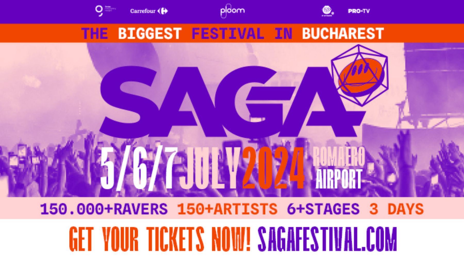 Primii artiști anunțați la Saga Festival 2024! Armin van Buuren revine la București. Cât costă un bilet