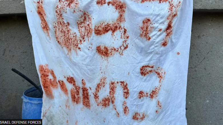 Cei trei ostatici uciși de armata israeliană scriseseră cu resturi de mâncare mesajul „SOS”