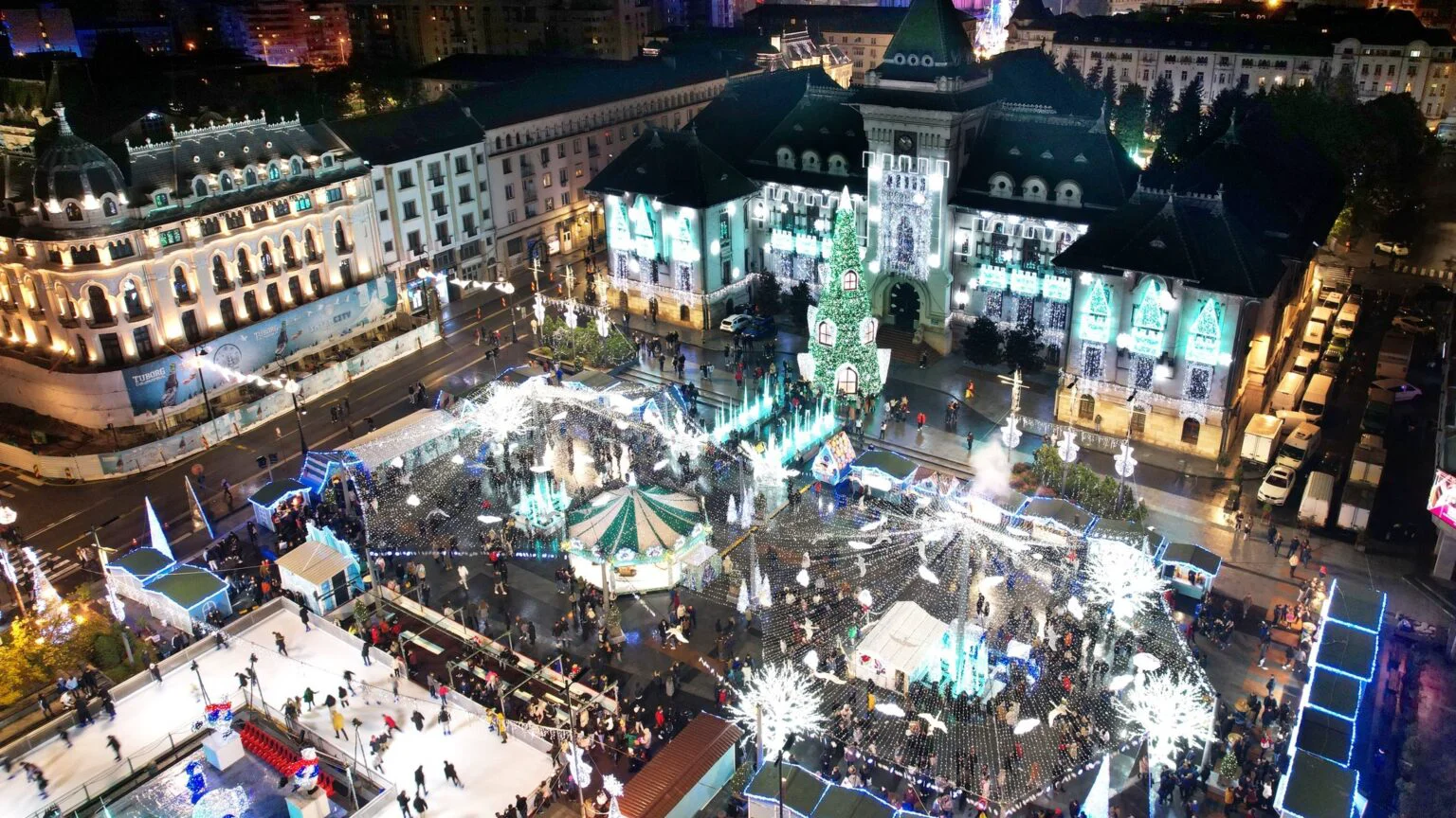 Târgul de Crăciun de la Craiova, pe locul doi în Europa. Ați fost?