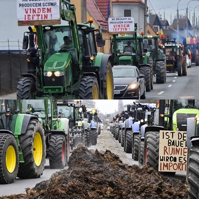 Protestul fermierilor nemți, model pentru fermierii români? Parlamentul European dezbate problemele acestora