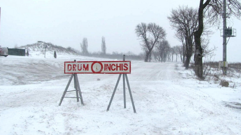Ciclonul polar a lovit România. Mai multe drumuri sunt închise, iar temperaturile vor scădea până la -20 de grade