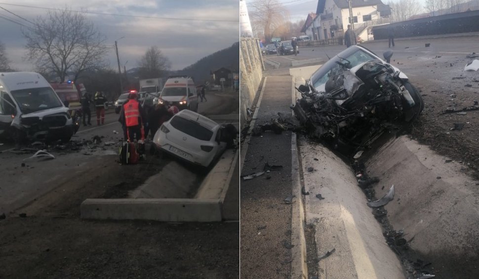 Accident grav pe DN73, în Tohanul Nou, județul Brașov