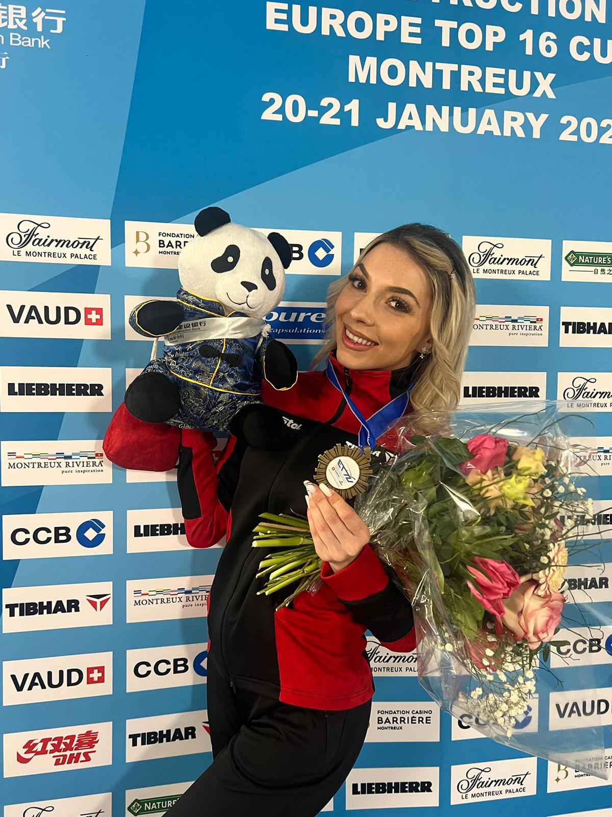 Bernadette Szocs, ambiționată de bronzul de la TOP16: ”La Mondiale vreau o medalie!” 