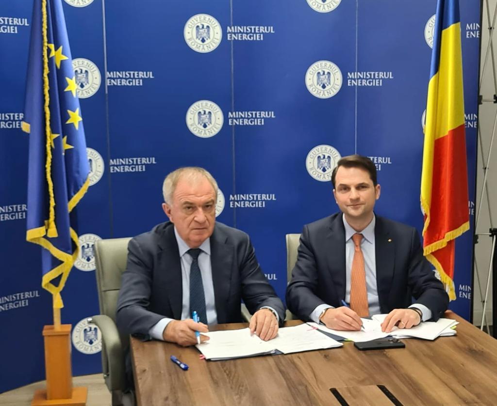 Ministerul Energiei semnează cu Transgaz două contracte de 93 milioane euro, pentru construirea conductelor de gaze Marea Neagră – Podişor şi Gherceşti-Jitaru