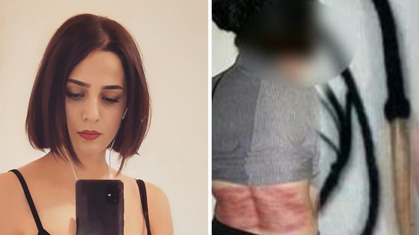 O iraniancă a fost lovită cu bestialitate și amendată pentru că, într-un video pe Instagram, a apărut fără văl