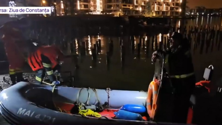 Alertă în Constanța. Doi bărbați au dispărut în timp ce erau cu barca pe lacul Siutghiol, sunt căutați de scafandri