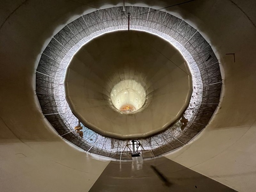 Producătorul francez de motoare Safran testează un design revoluţionar de motoare pentru avioane, într-un tunel aerodinamic
