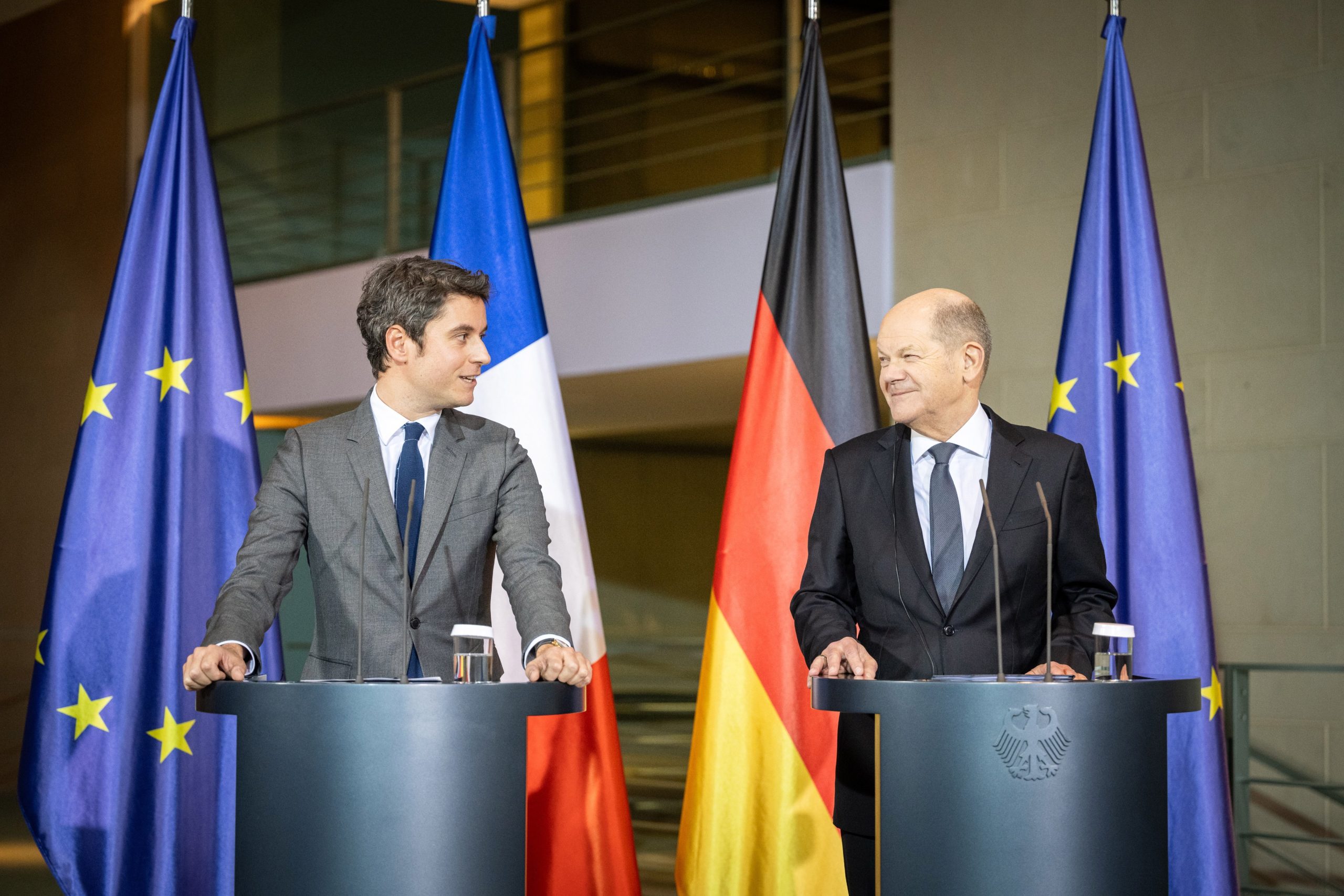 „Suntem de acord să nu fim de acord”: Noul premier francez Gabriel Attale şi cancelarul Olaf Scholz se contrazic în legătură cu acordul Mercosur
