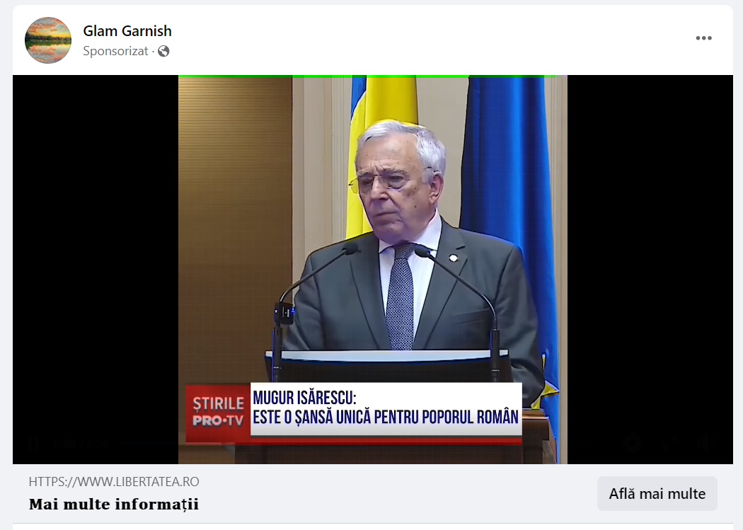 Pe Internet circulă un deepfake cu imaginea guvernatorului BNR Mugur Isărescu