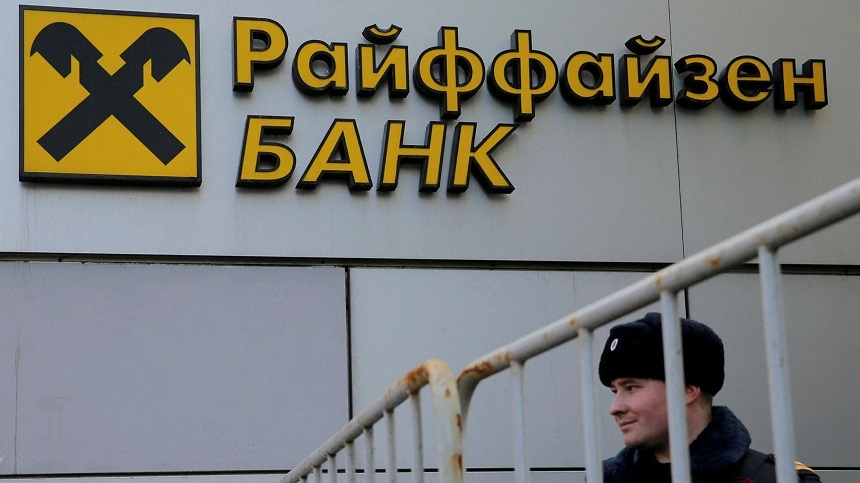 Ucraina a refuzat să elimine Raiffeisen Bank International dintr-o listă neagră de ”sponsori ai războiului”