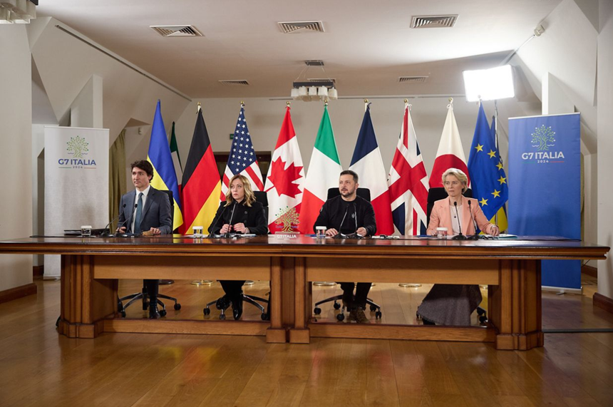 Ucraina contează pe sprijinul G7 pentru susţinerea şi continuarea succesului în război