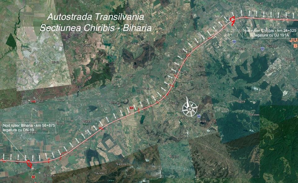 Contract semnat pentru proiectarea şi execuţia lucrărilor de construcţie a secţiunii Chiribiş – Biharia din Autostrada Transilvania / Asocierea PRECON TRANSILVANIA S.R.L. – CITADINA 98 S.A va realiza proiectul în valoare de peste 780 de milioane de lei