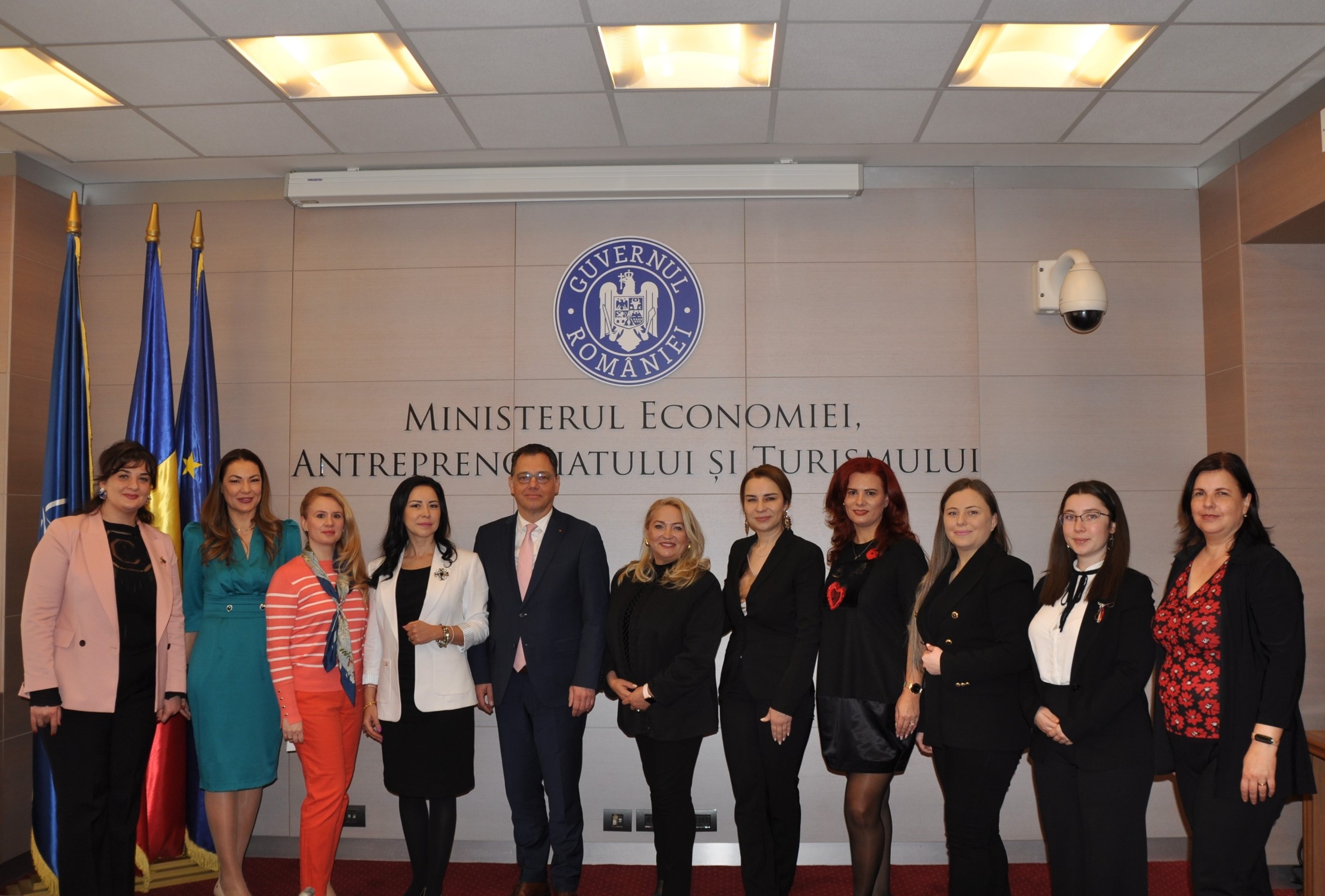 Femeile antreprenor, prezente la sediul Ministerului Economiei Antreprenoriatului și Turismului, chiar de Ziua Internațională a Femeii