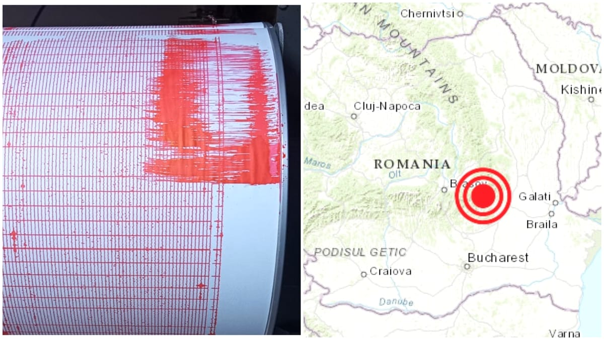 Cutremur în România, 21 martie 2024. Ce magnitudine a avut seismul din zona Vrancea
