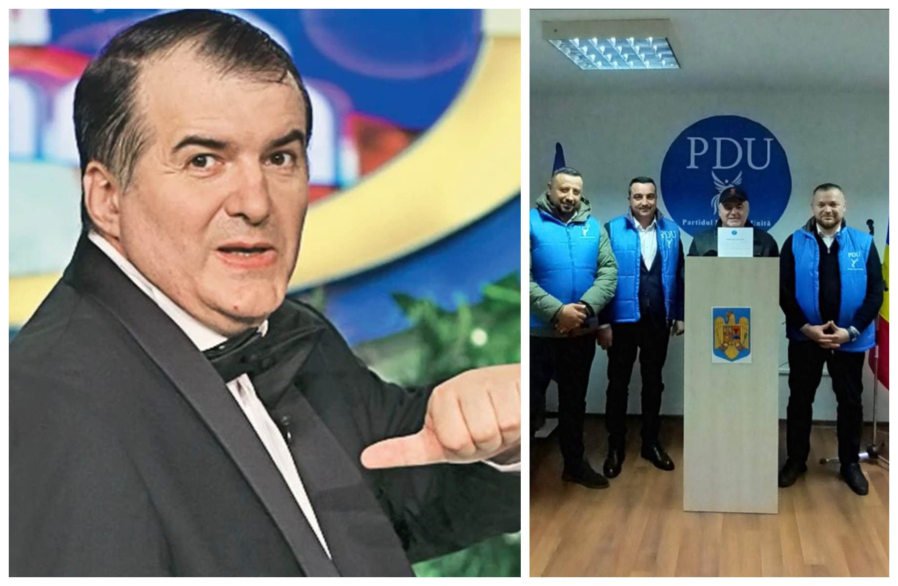 Florin Călinescu se vrea președinte! Actorul și-a așteptat susținătorii în Vama Nădlac. Ce partid reprezintă