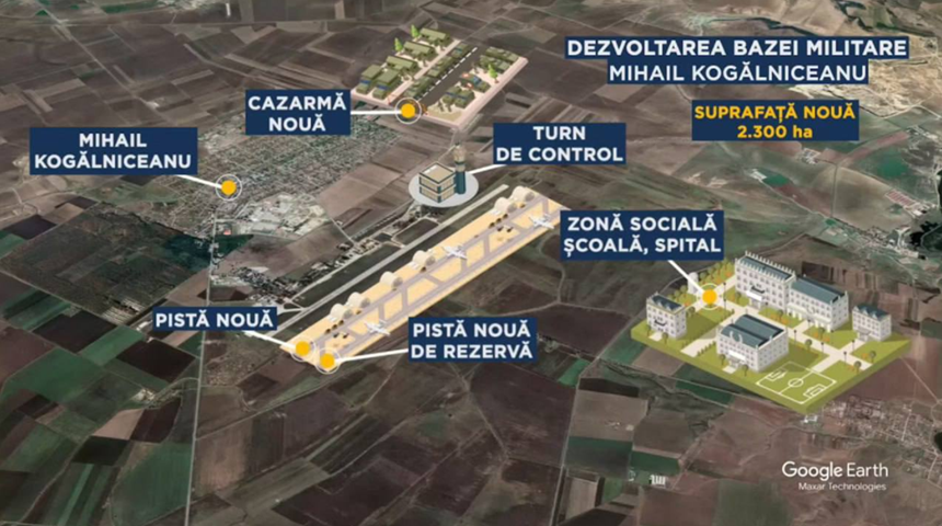 NATO construieşte în România cea mai mare bază militară din Europa