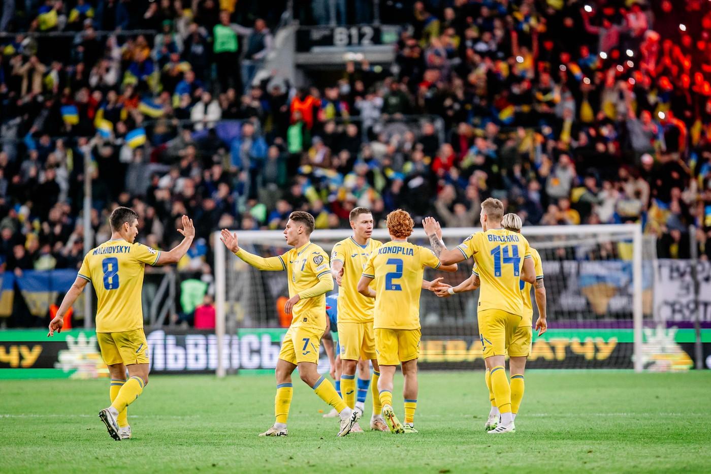 Ucraina, primul adversar al României la EURO 2024. Ucrainenii au câştigat dramatic barajul cu Islanda şi s-au calificat la turneul final din Germania
