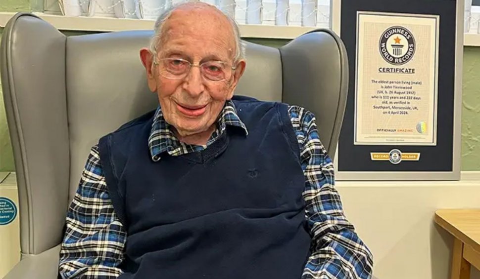 Cel mai bătrân om din lume dezvăluie secretul longevității sale