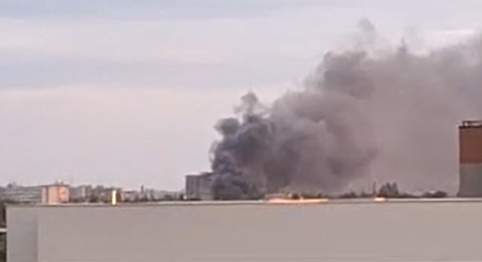 Incendiu major în Capitală. Al doilea de azi din București. VIDEO