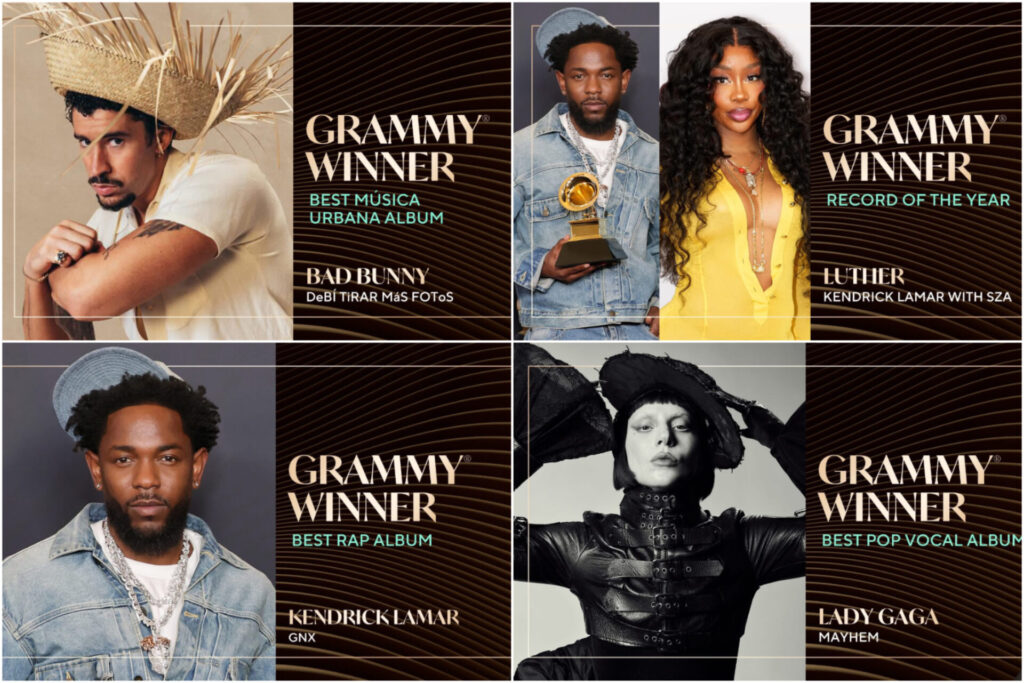 Câștigătorii Grammy 2026, cele mai importante premii a industriei muzicale!