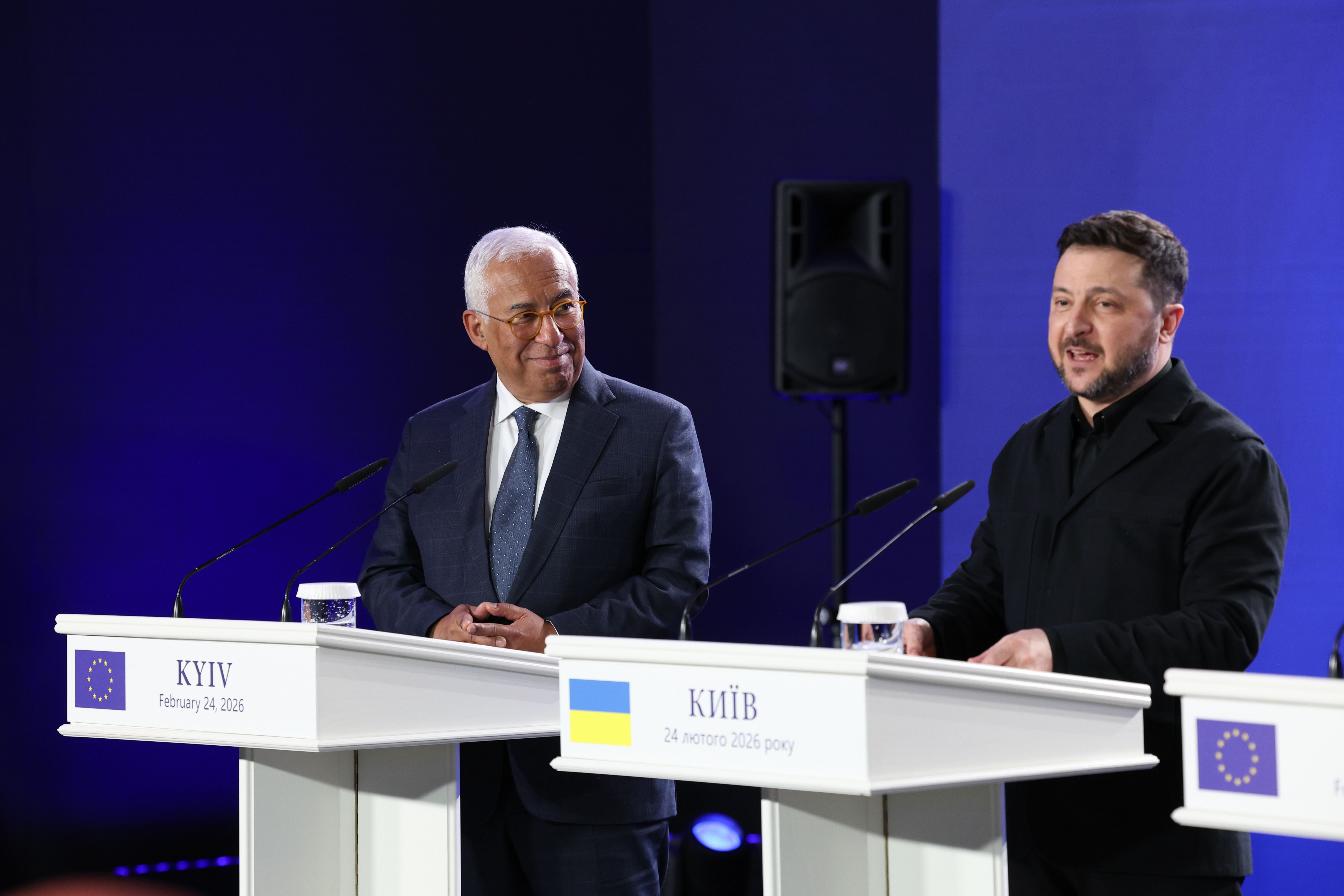 Președintele Consiliului European António Costa cere pace justă pentru Ucraina și solicită Comisiei să pună rapid în aplicare împrumutul de 90 miliarde euro