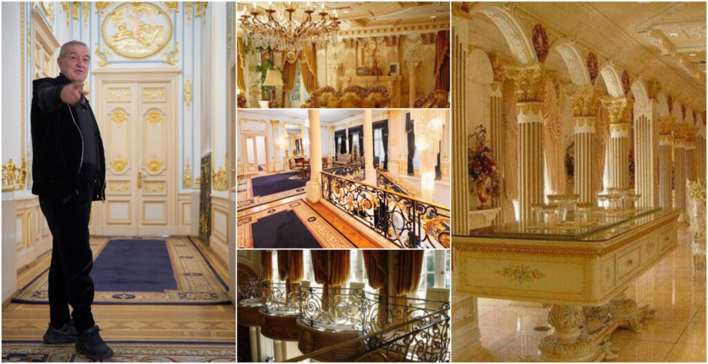 Cum arată în interior palatul lui Gigi Becali! Biroul de milioane de euro are 110 ani și, mai nou, a devenit obiectiv turistic