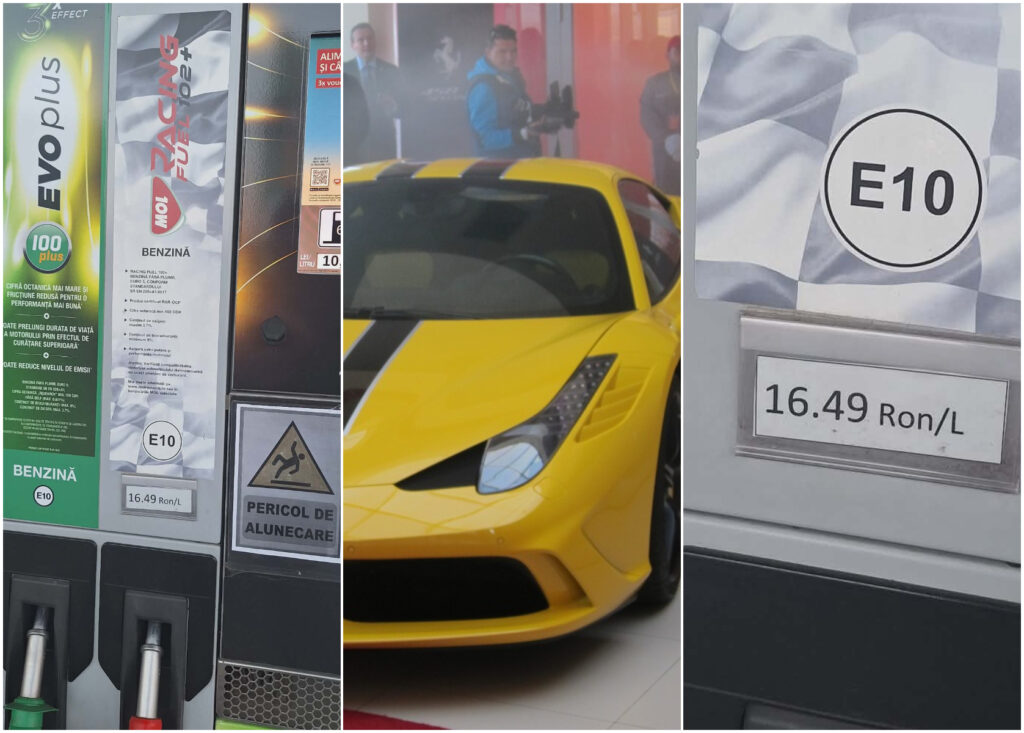 Preț record pentru benzină -16,49 lei pe litru la pompă, în București!