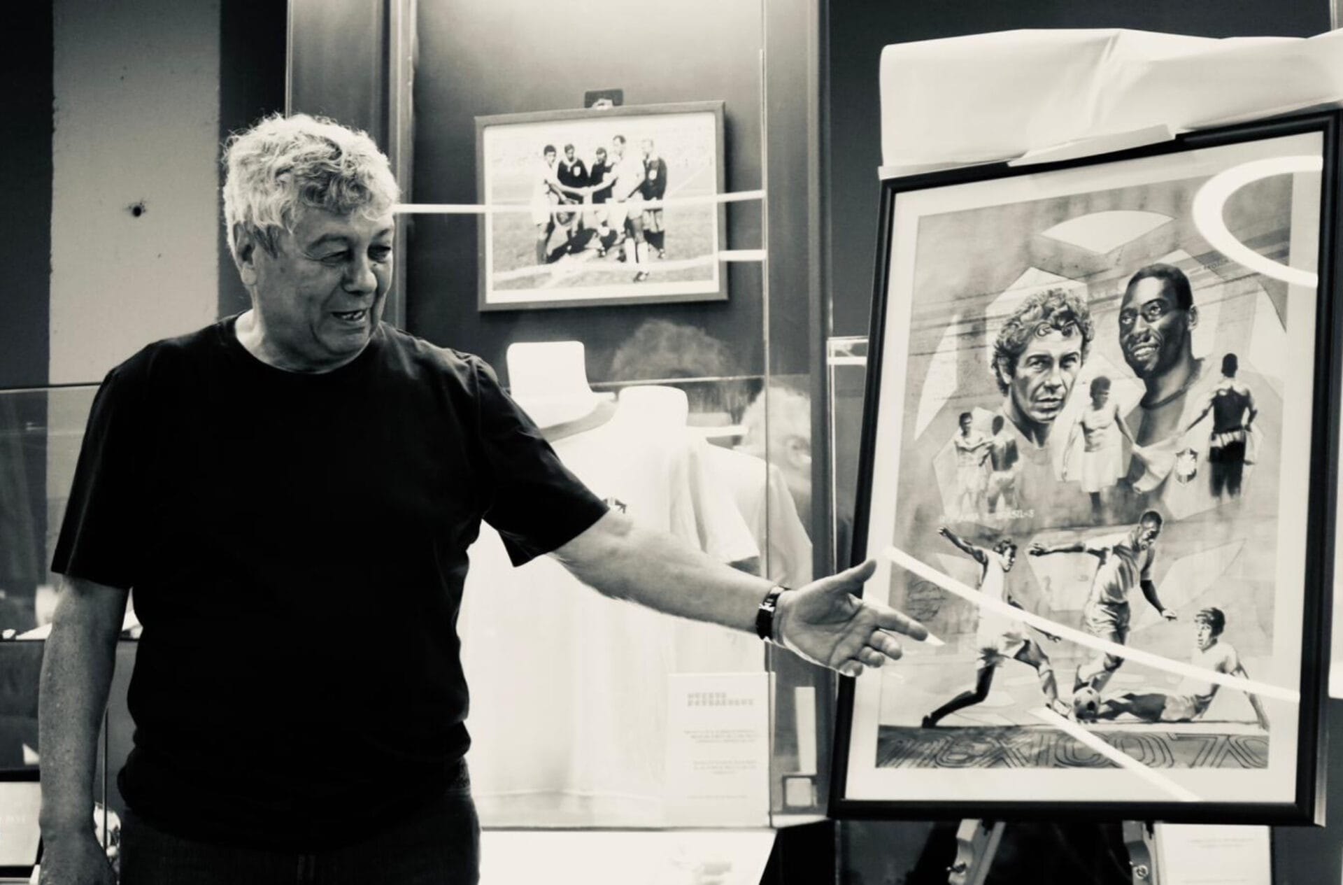 Expoziție dedicată lui Mircea Lucescu la Muzeul Fotbalului București. Ce poți vedea și când intrarea este gratuită