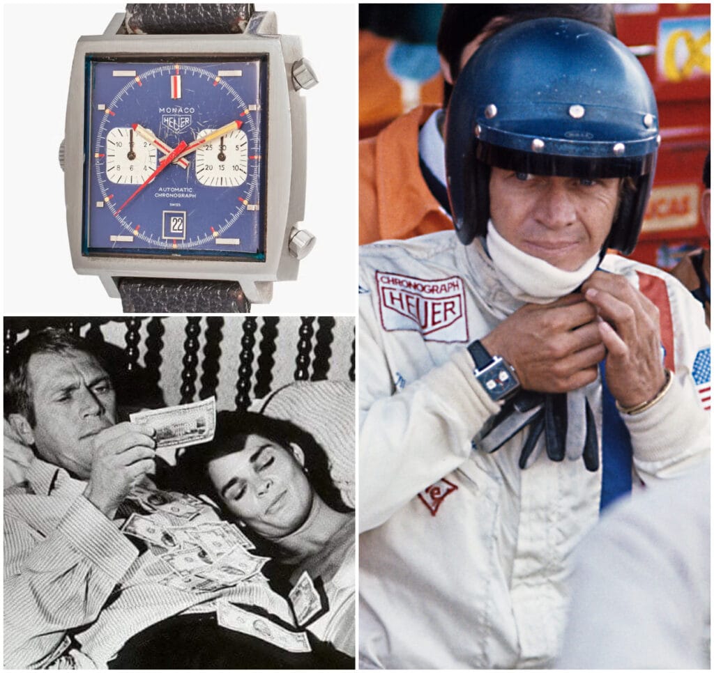 Un nou ceas al lui Steve McQueen, scos la licitație. Ultimul a bătut recordul pentru cel mai scump ceas ”din filme” vândut vreodată