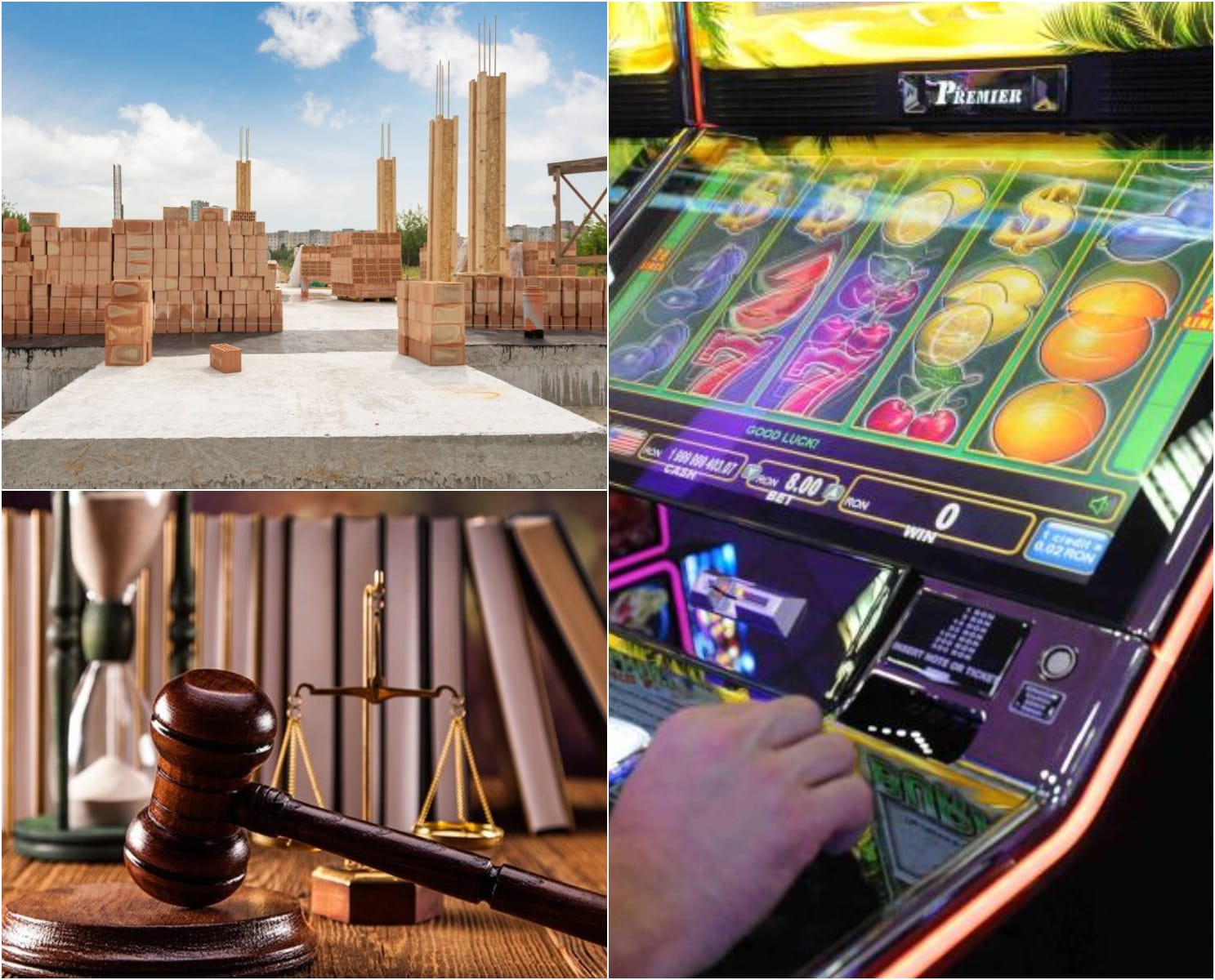 Constructorul care a pierdut banii casei la păcănele, achitat de instanță. Verdict: clientul a rămas totuși cu fundația!