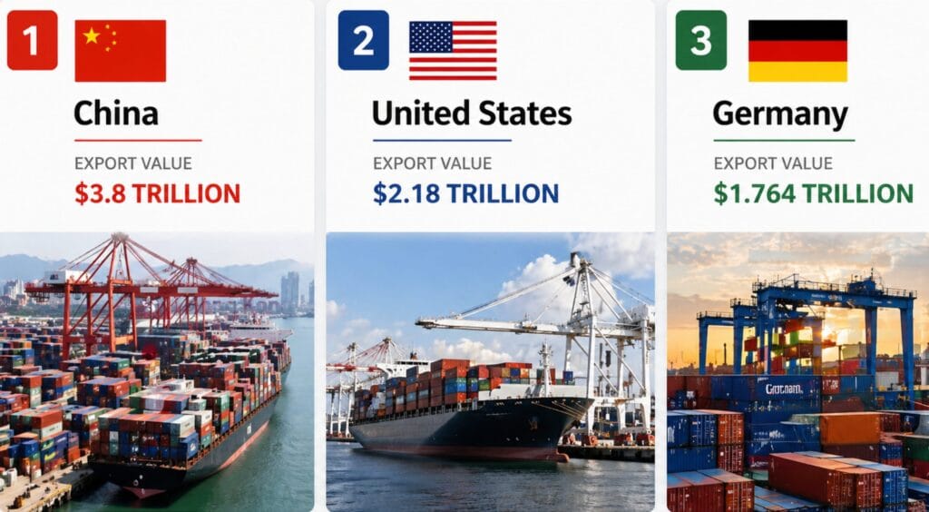 Top 10 cei mai mari exportatori ai lumii