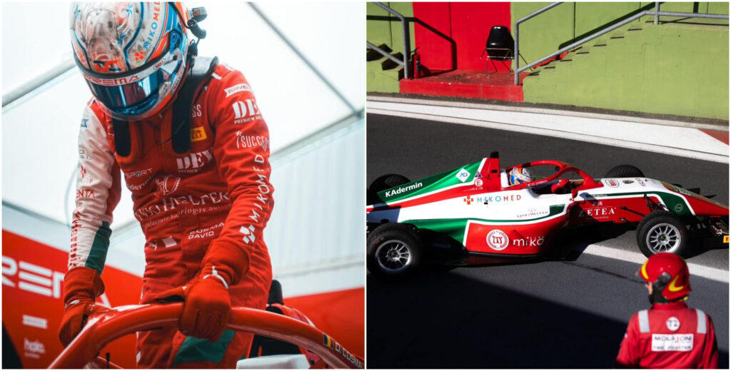 Un român face senzație în Formula 4! David Cosma Cristofor pleacă din pole position în Italia și visează la Formula 1