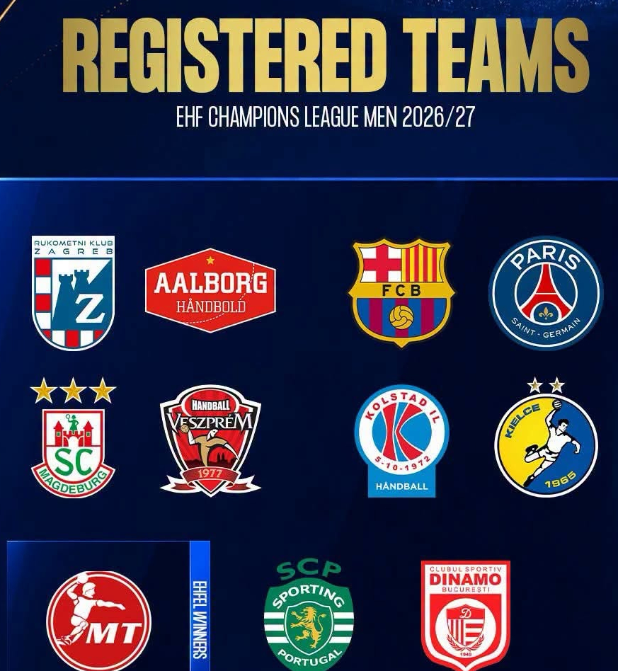 România are trei echipe în Champions League-ul handbalului! Format nou din sezonul viitor