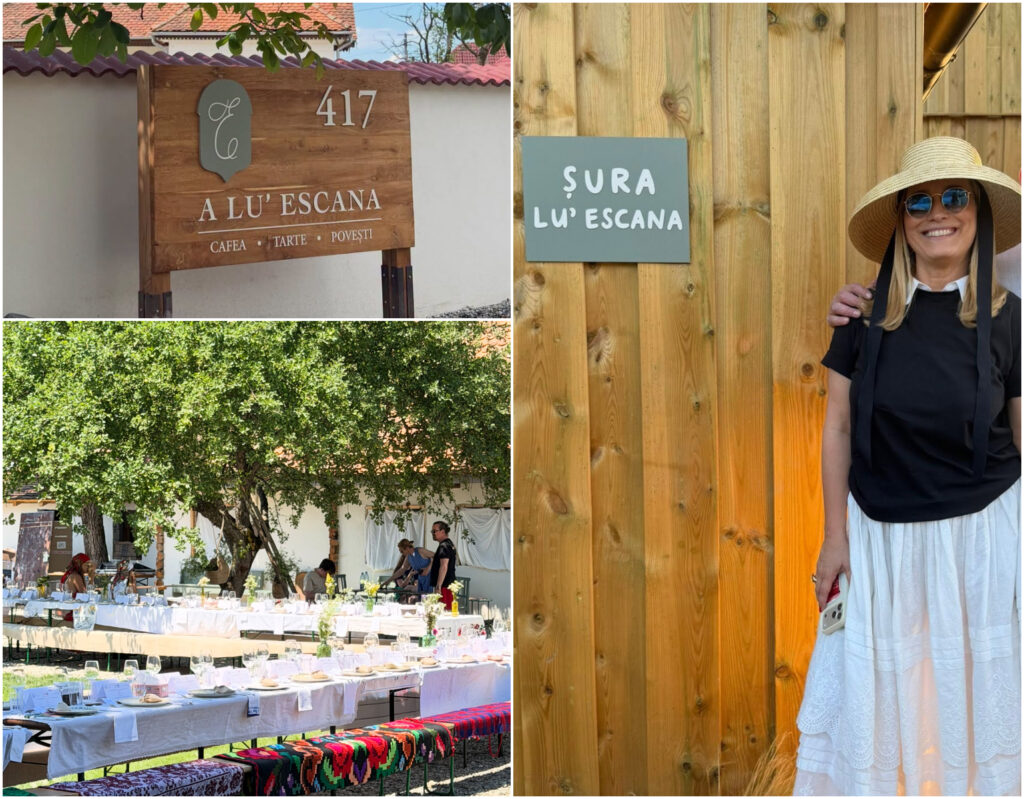 Andreea Esca face bani și dintr-o șură. Cum arată „A lu' Escana”, hambarul rurual devenit cafenea culturală