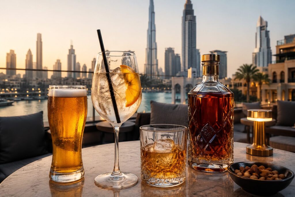 Cât costă în Dubai o bere, un simplu șpriț ori averea pe care o dai pe o sticlă de whisky